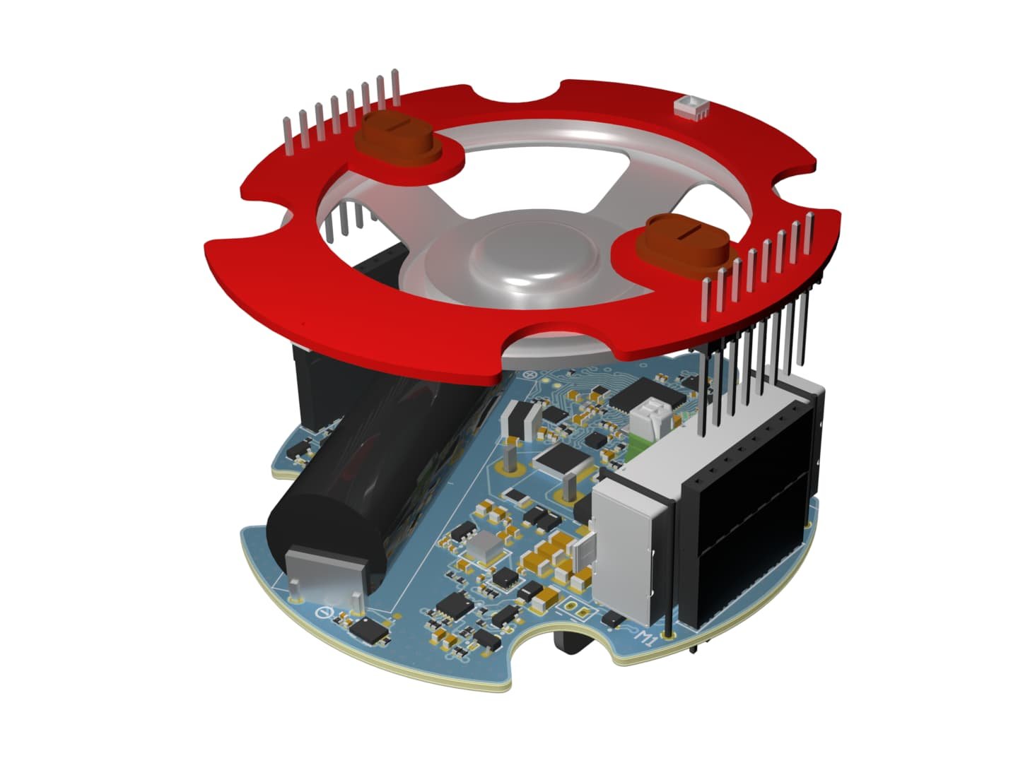 Pedestrian's Road Intersection Button